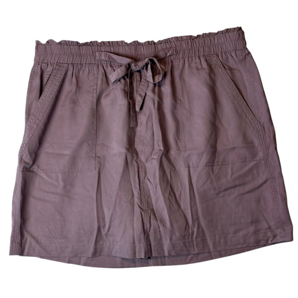 Dakota Blue Women's XL Skort Lavender Purple Lyocell Lightweight Stretch Summer‎